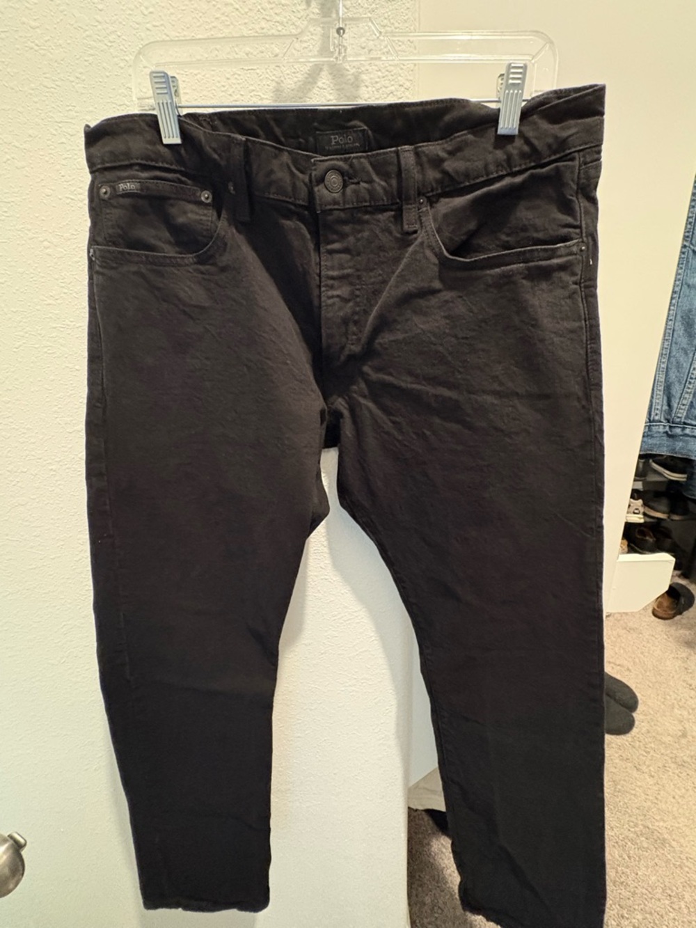 Polo by Ralph Lauren Men’s Black Slim Jeans